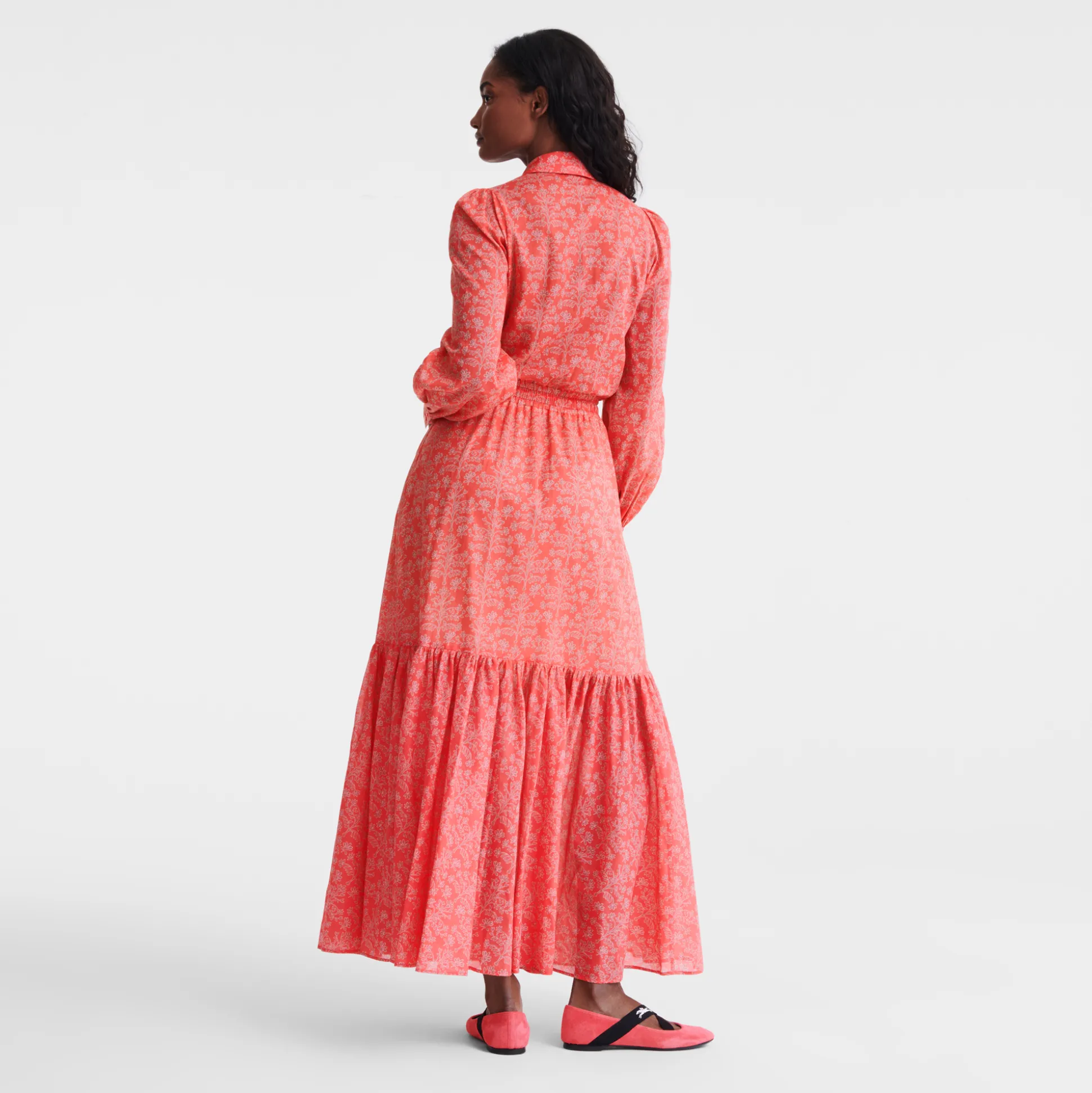 baumwollvoile__lorbeer_2-1.webp Longchamp Baumwollvoile - Lorbeer^Damen Kleider & Röcke