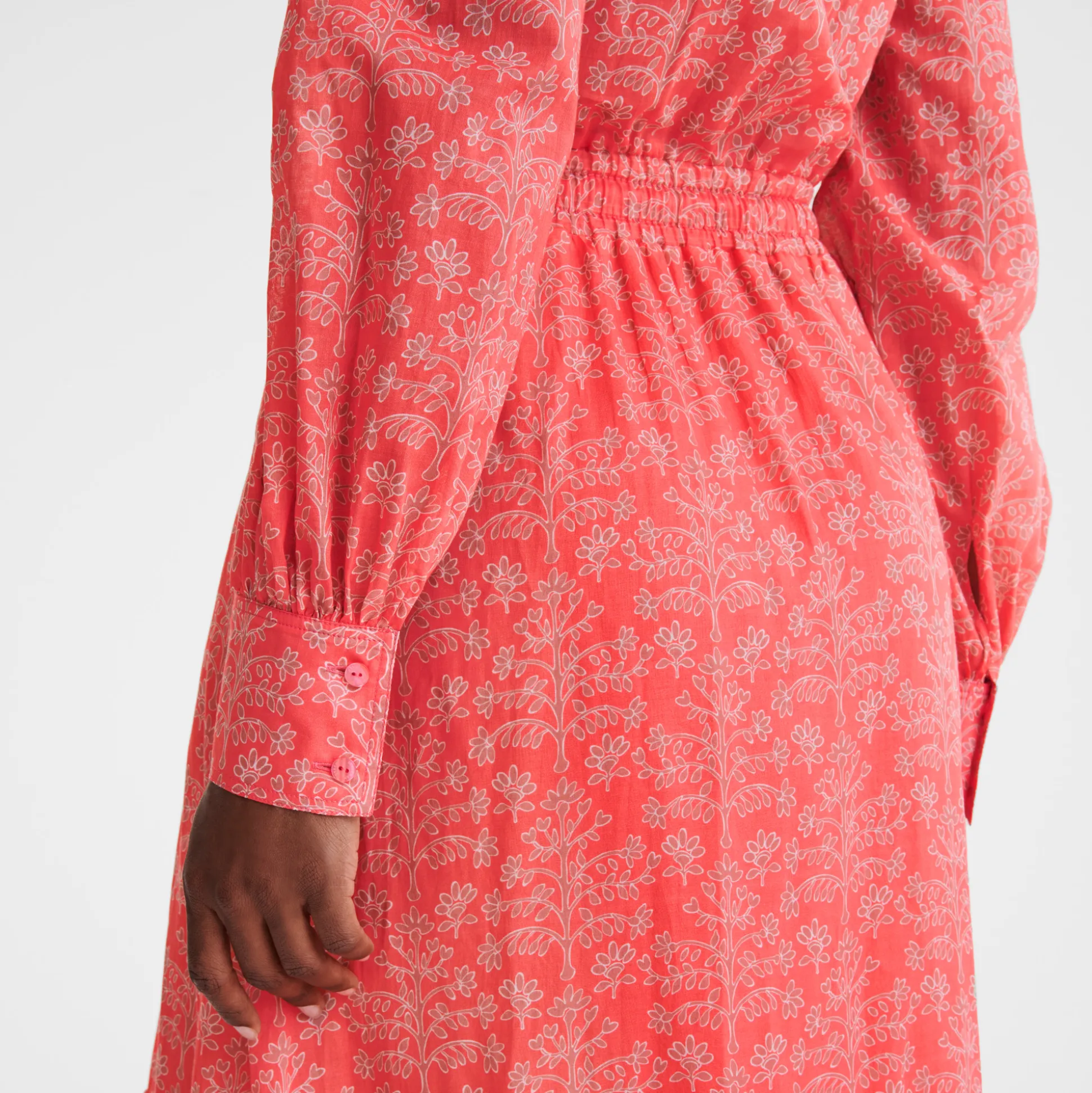 baumwollvoile__lorbeer_3-1.webp Longchamp Baumwollvoile - Lorbeer^Damen Kleider & Röcke