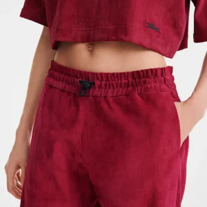 Longchamp Gerade Hose aus Leder^Damen Hosen & Shorts