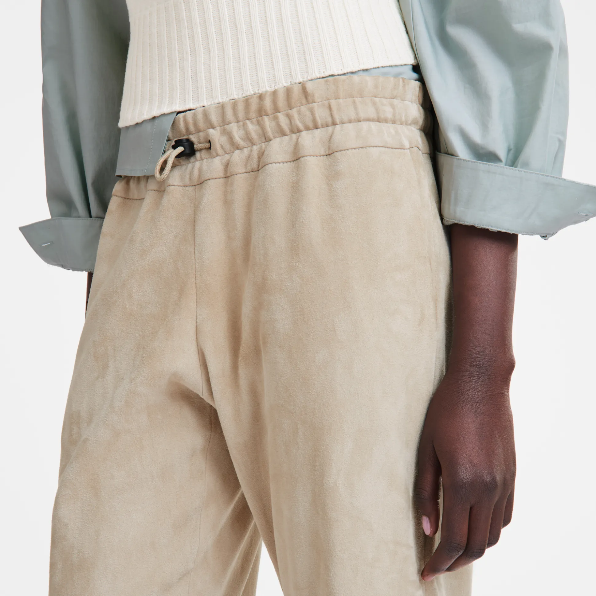 gerade_hose_aus_leder_4.webp Longchamp Gerade Hose aus Leder^Damen Hosen & Shorts