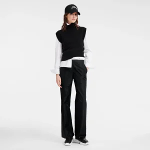 Longchamp Gerade Hose mit Patch^Damen Hosen & Shorts