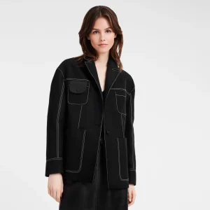 Longchamp Gerade Steppjacke^Damen Mäntel & Jacken