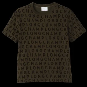 Longchamp Großes T-Shirt mit Logo^Damen Tops & Blusen