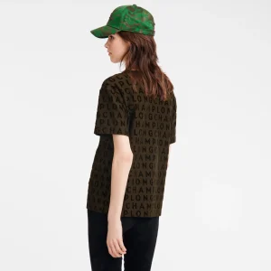 Longchamp Großes T-Shirt mit Logo^Damen Tops & Blusen