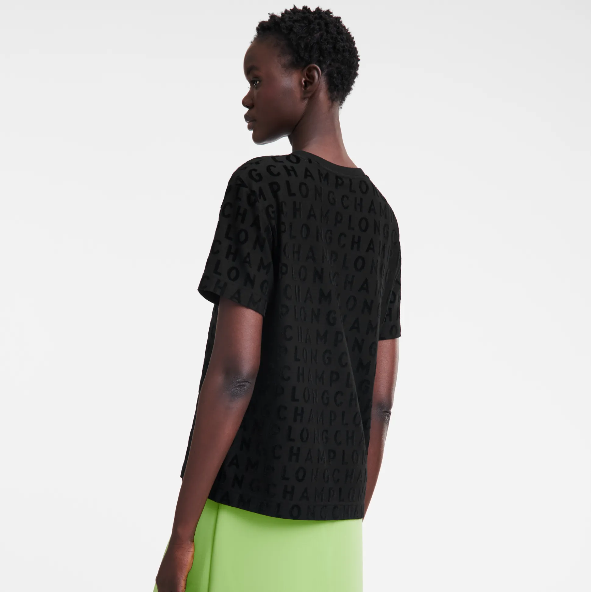 groes_tshirt_mit_logo_2.webp Longchamp Großes T-Shirt mit Logo^Damen Tops & Blusen