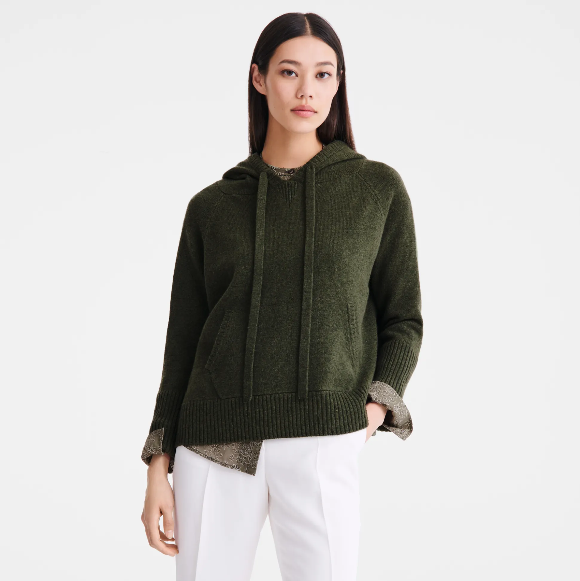 kapuzenpullover_1.webp Longchamp Kapuzenpullover^Damen Strick | Tops & Blusen