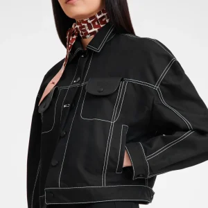 Longchamp Kurze Jacke mit Steppnähten^Damen Mäntel & Jacken