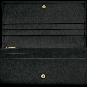 Longchamp Lange Geldbörse mit Überschlag^Damen Brieftaschen