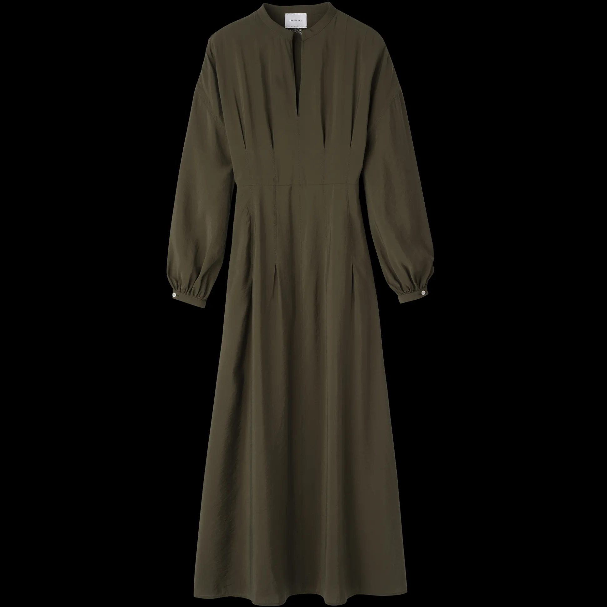 langes_kleid_0-6.webp Longchamp Langes Kleid^Damen Kleider & Röcke