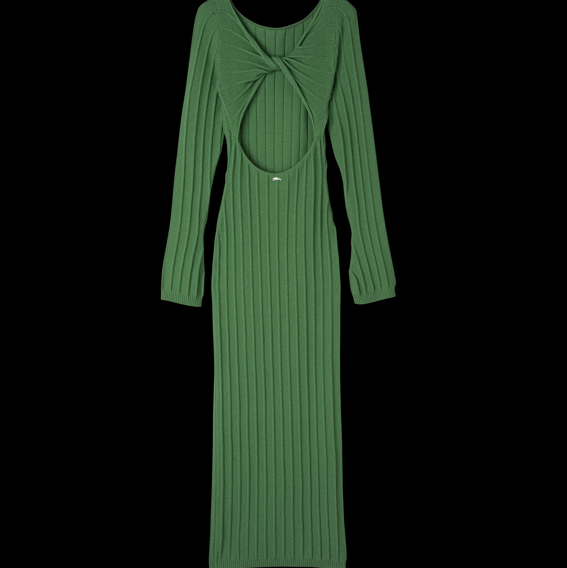 langes_kleid_1-14.webp Longchamp Langes Kleid^Damen Strick | Kleider & Röcke