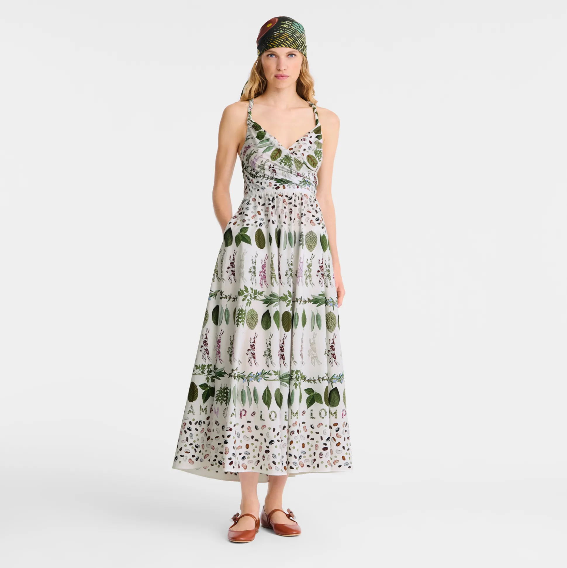 langes_kleid_1-5.webp Longchamp Langes Kleid^Damen Kleider & Röcke