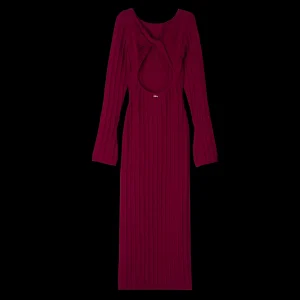Longchamp Langes Kleid^Damen Strick | Kleider & Röcke