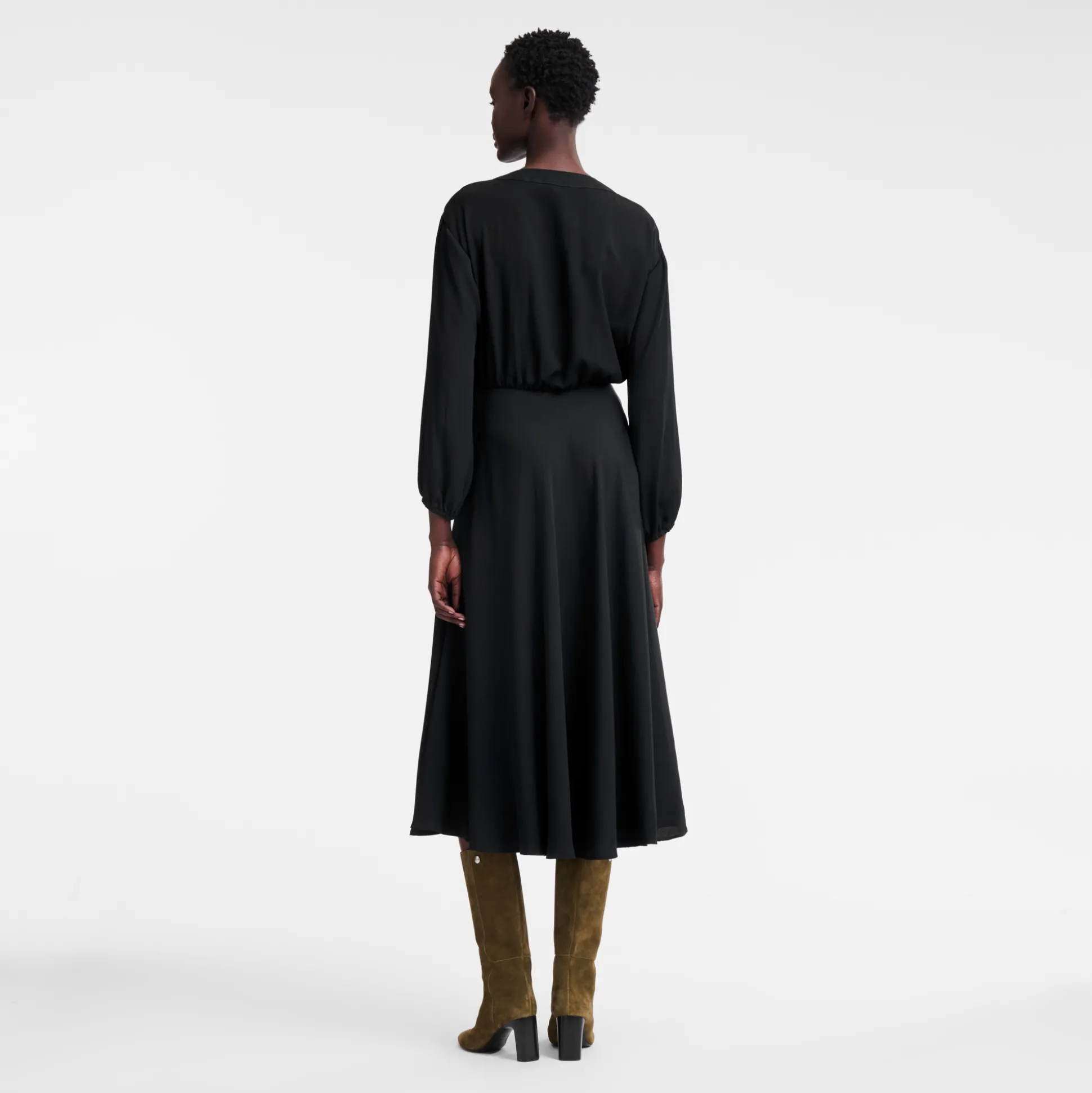 langes_kleid_2-4.webp Longchamp Langes Kleid^Damen Kleider & Röcke