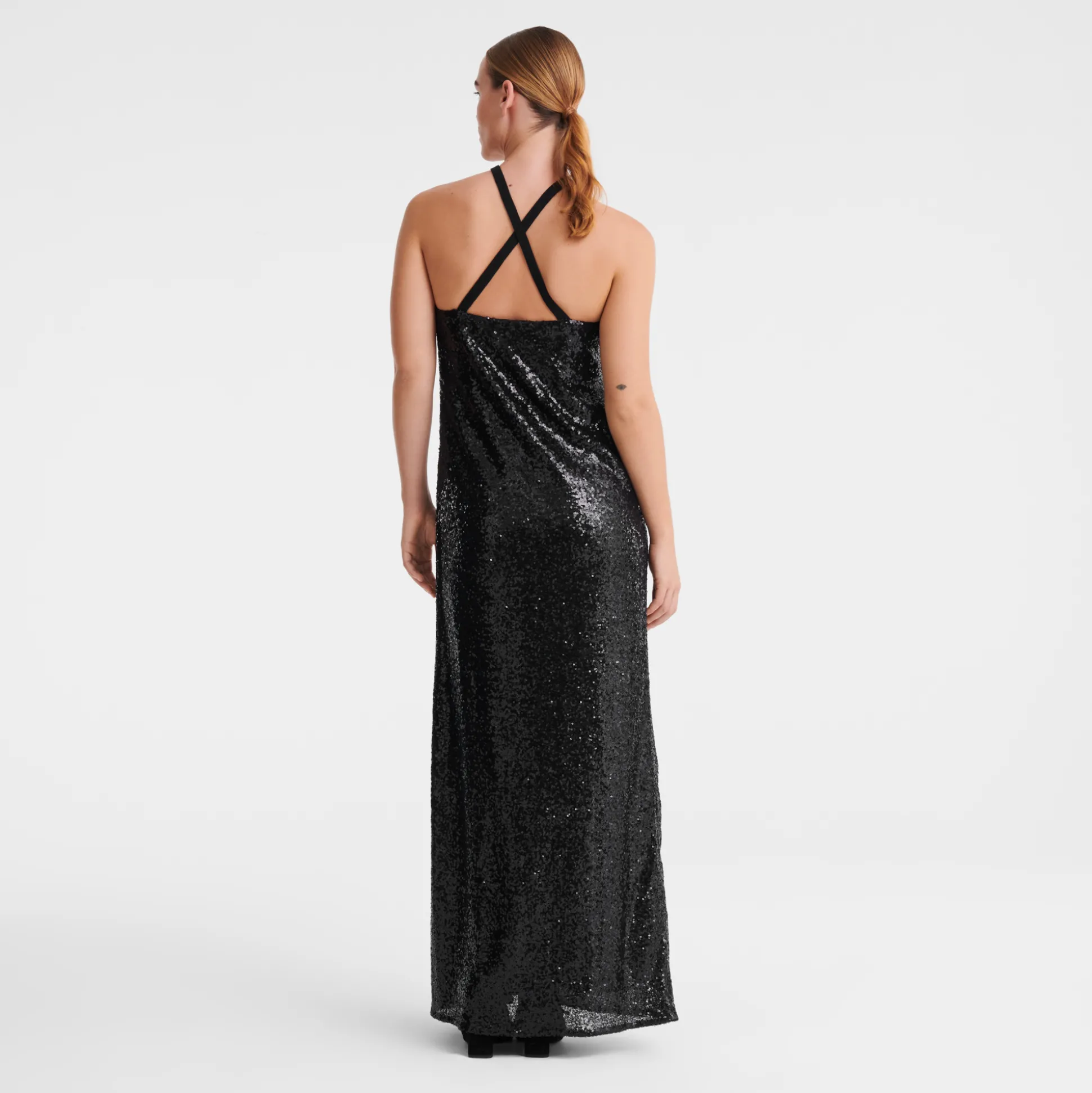 langes_kleid_2-8.webp Longchamp Langes Kleid^Damen Kleider & Röcke