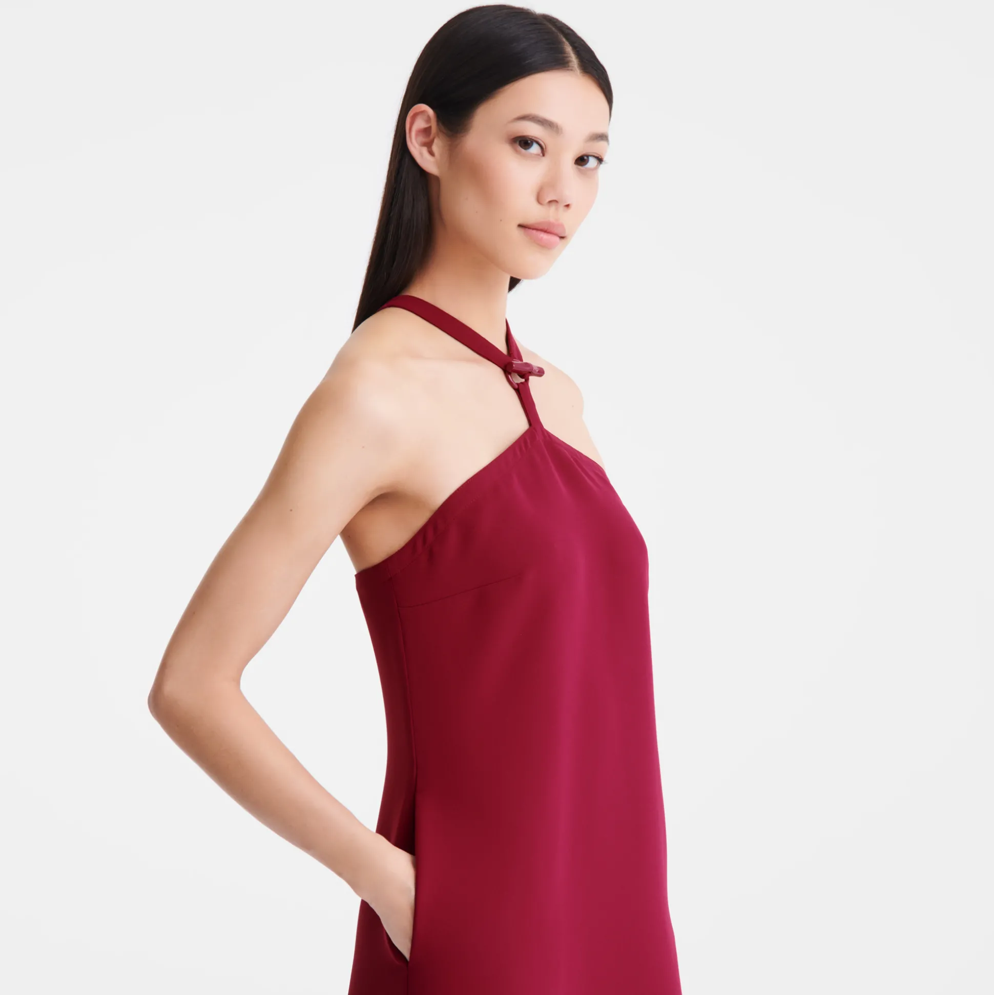 langes_kleid_3-10.webp Longchamp Langes Kleid^Damen Kleider & Röcke