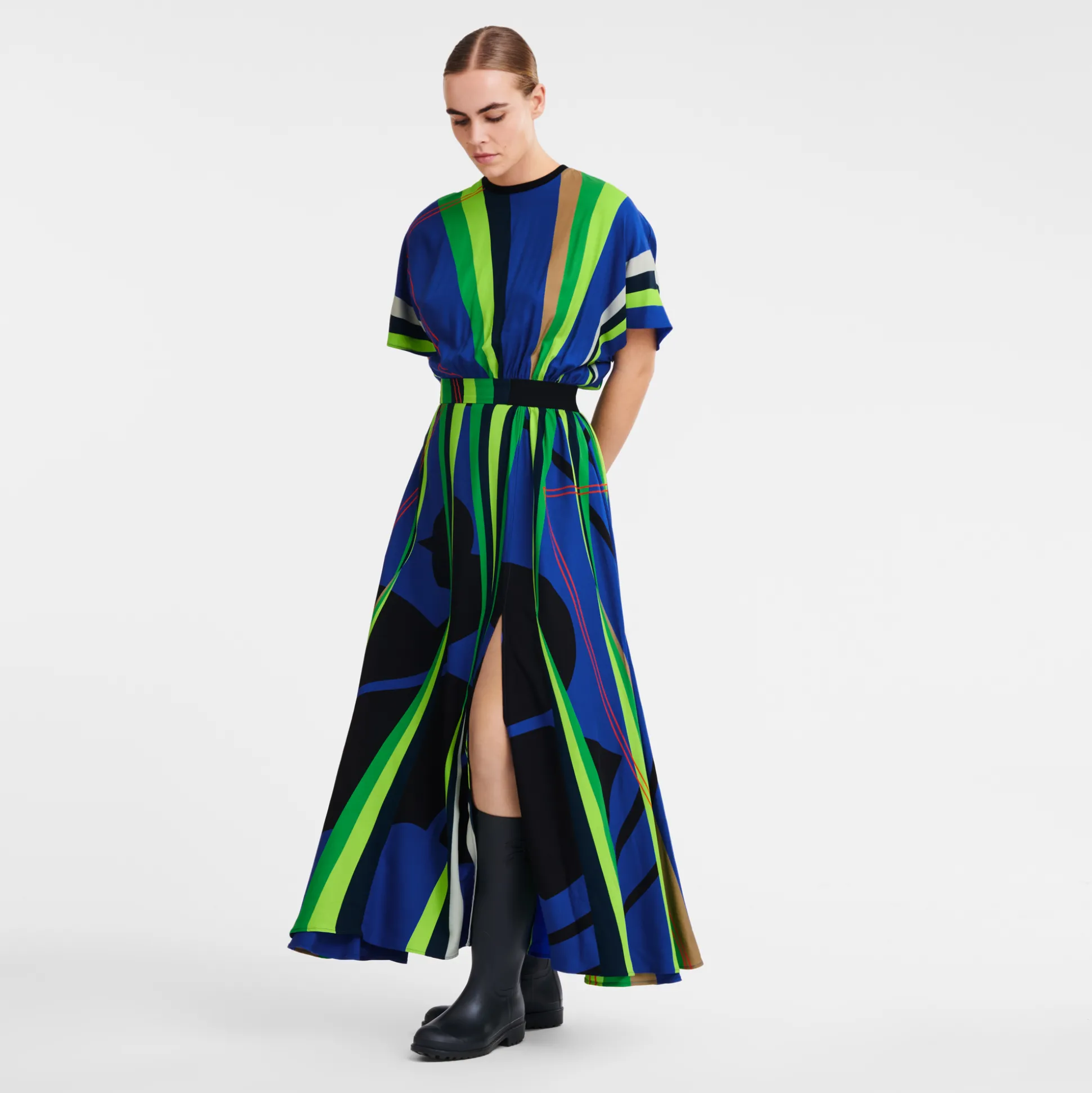 langes_kleid_3-11.webp Longchamp Langes Kleid^Damen Kleider & Röcke