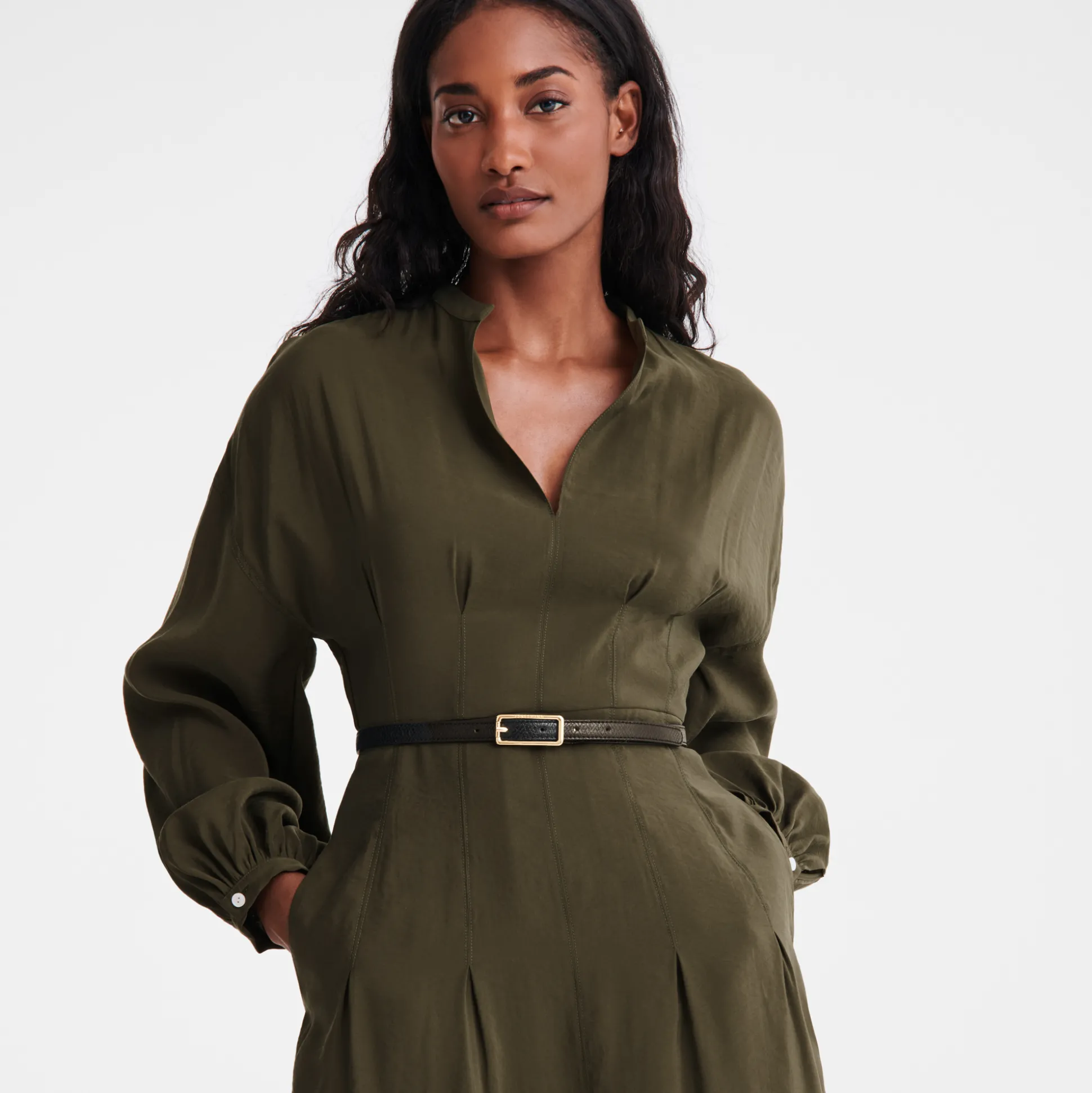 langes_kleid_3-6.webp Longchamp Langes Kleid^Damen Kleider & Röcke