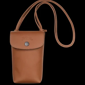 Longchamp Mobiltelefon-Etui mit Lederbändchen^Damen Accessoires | Aktentaschen & Etuis