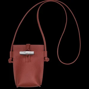 Longchamp Mobiltelefon-Etui mit Lederbändchen^Damen Aktentaschen & Etuis | Handytasche