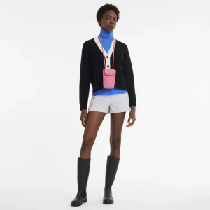 Longchamp Mobiltelefon-Etui mit Lederbändchen^Damen Accessoires | Aktentaschen & Etuis