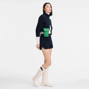 Longchamp Mobiltelefon-Etui mit Lederbändchen^Damen Accessoires | Aktentaschen & Etuis