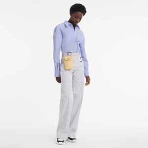 Longchamp Mobiltelefon-Etui mit Lederbändchen^Damen Accessoires | Aktentaschen & Etuis