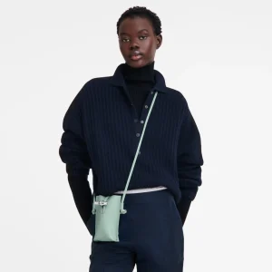 Longchamp Mobiltelefon-Etui mit Lederbändchen^Damen Aktentaschen & Etuis | Handytasche