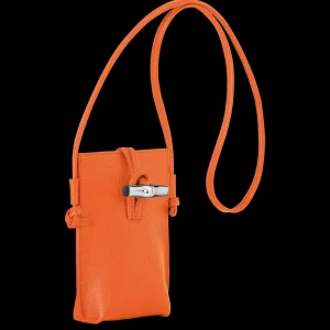 Longchamp Mobiltelefon-Etui mit Lederbändchen^Damen Aktentaschen & Etuis | Handytasche