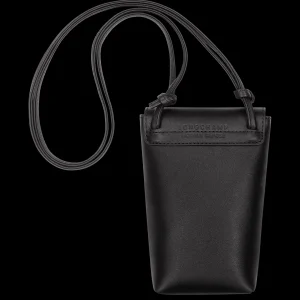 Longchamp Mobiltelefon-Etui mit Lederbändchen^Damen Accessoires | Aktentaschen & Etuis