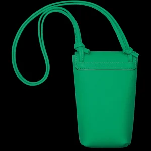 Longchamp Mobiltelefon-Etui mit Lederbändchen^Damen Accessoires | Aktentaschen & Etuis