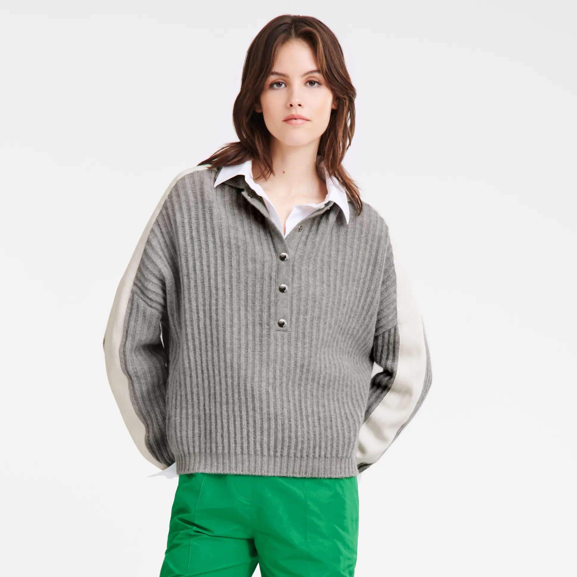 poloshirt_1-2.webp Longchamp Poloshirt^Damen Tops & Blusen | Strick