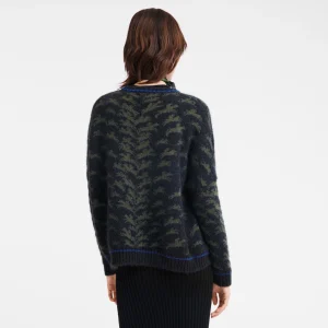 Longchamp Pullover mit Rundhalsausschnitt^Damen Tops & Blusen | Strick