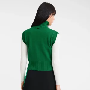 Longchamp Pullunder mit hohem Kragen^Damen Tops & Blusen | Strick