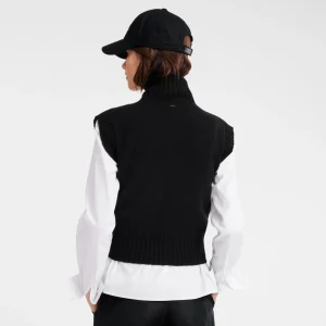 Longchamp Pullunder mit hohem Kragen^Damen Tops & Blusen | Strick