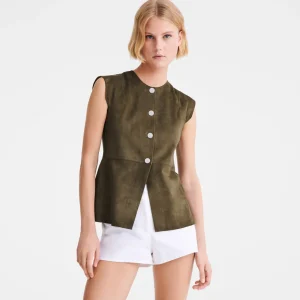 Longchamp Ärmellose Jacke^Damen Mäntel & Jacken