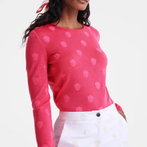 Longchamp Rundhalspullover^Damen Tops & Blusen | Strick