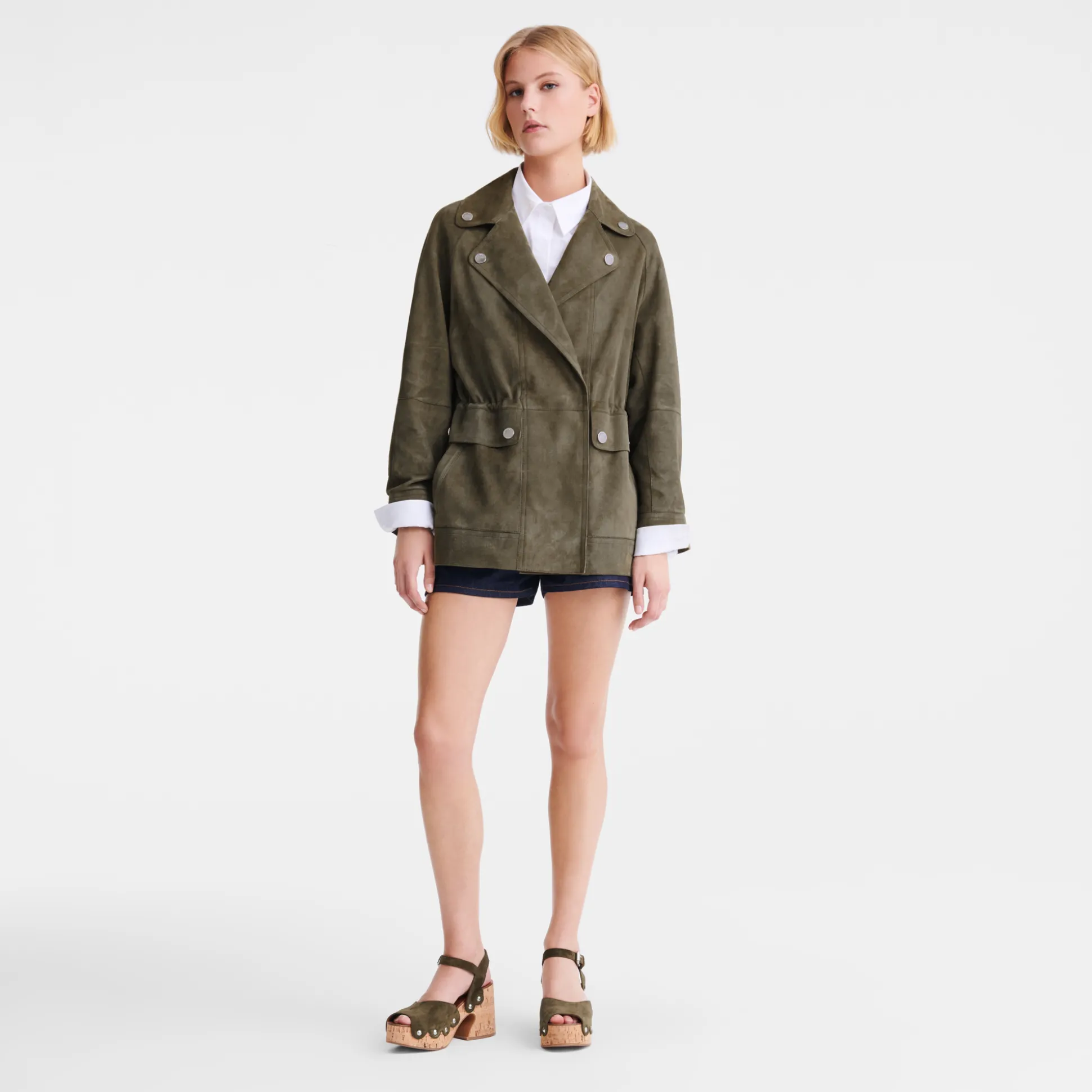 safarijacke_1.webp Longchamp Safari-Jacke^Damen Mäntel & Jacken