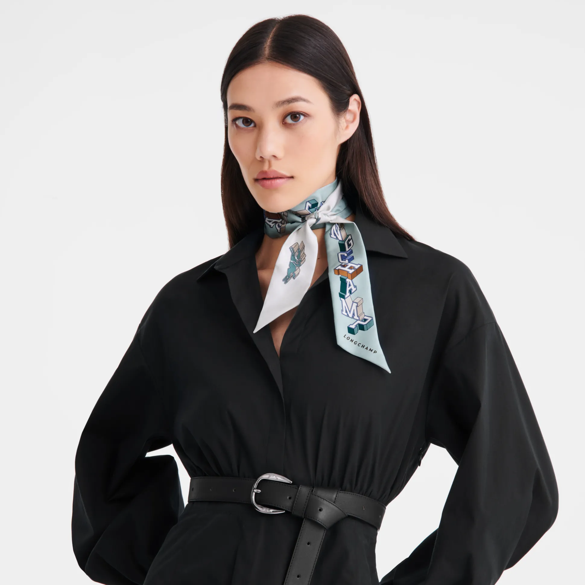 seidenband_1-13.webp Longchamp Seidenband^Damen Seidenband