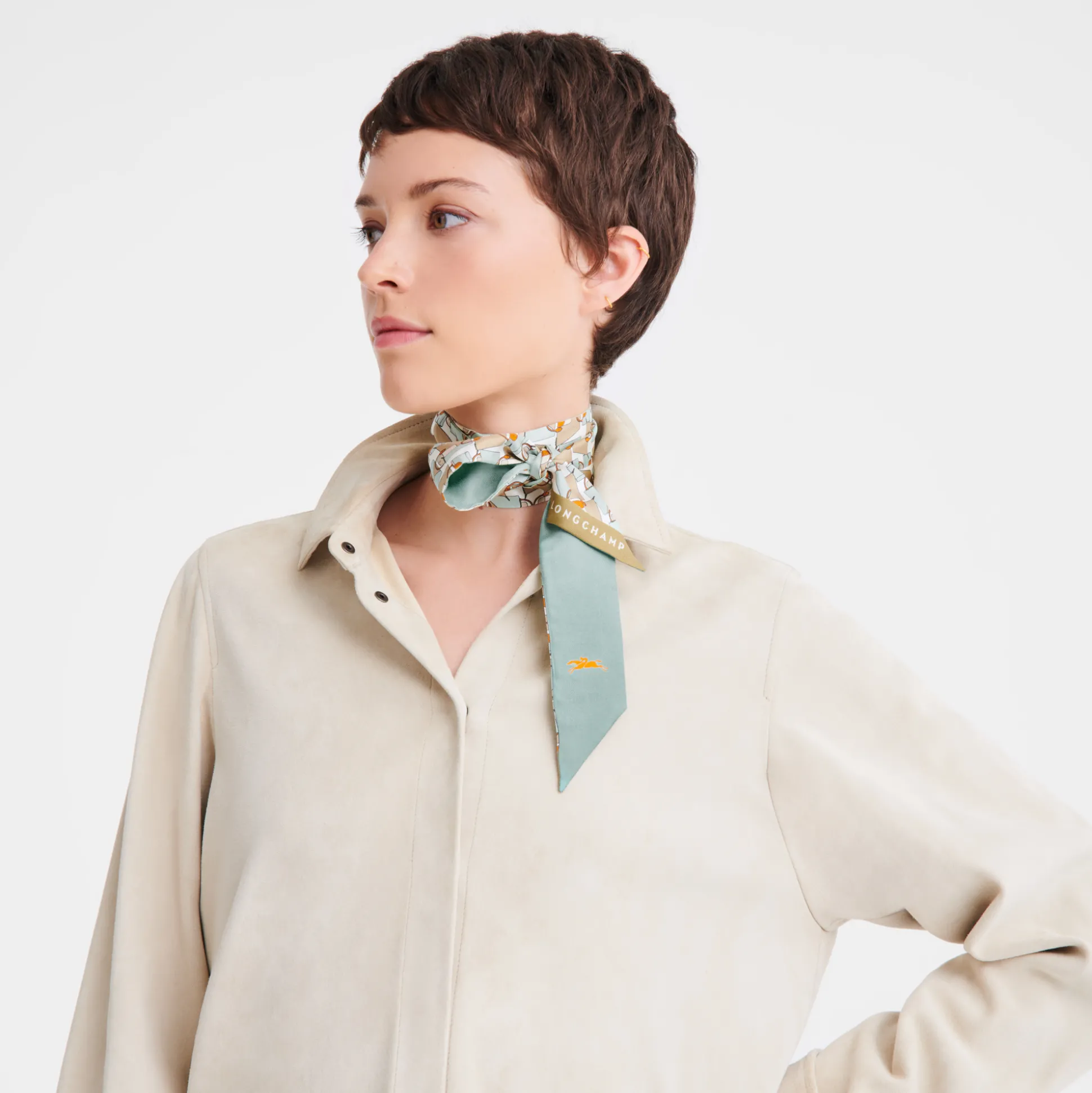 seidenband_1-31.webp Longchamp Seidenband^Damen Accessoires | Seidenband