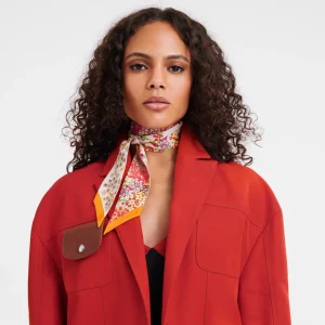 Longchamp Seidenschal^Damen Seidenband