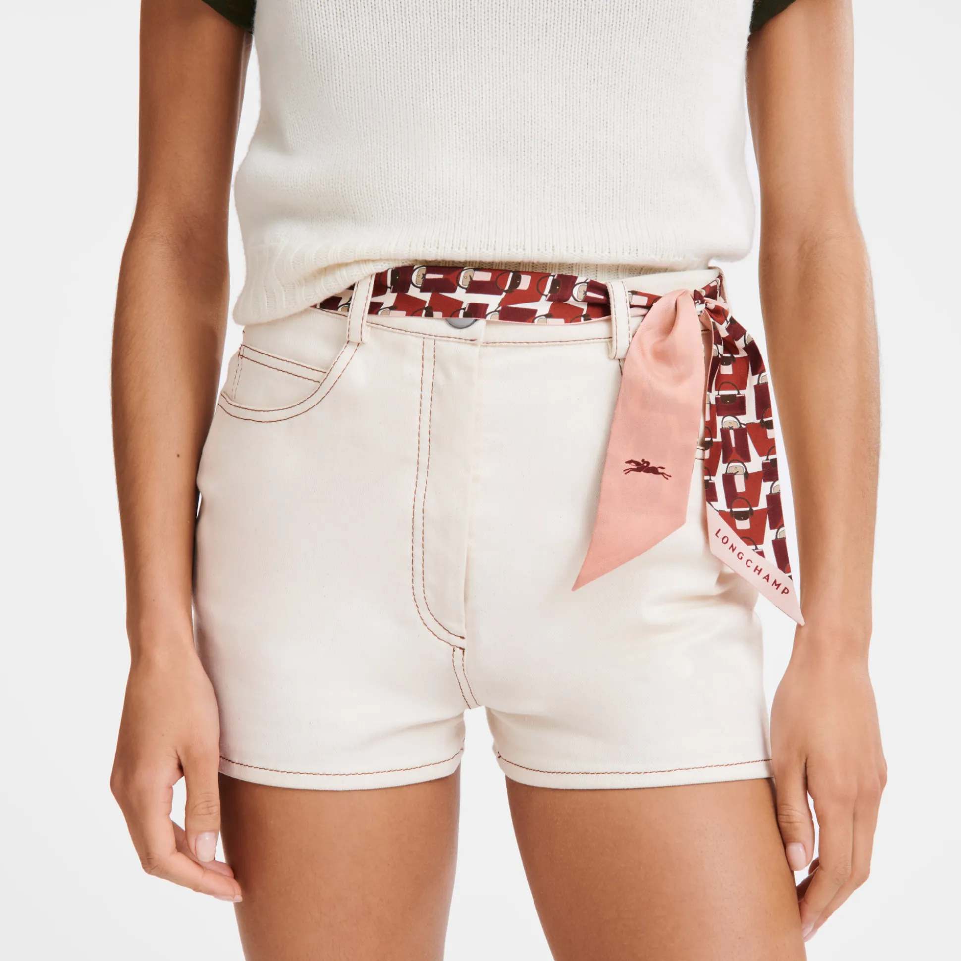 seidenschal_1-4.webp Longchamp Seidenschal^Damen Accessoires | Seidenband