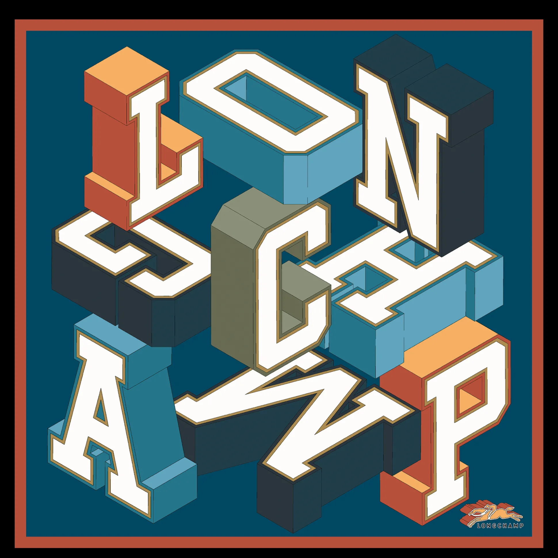 seidenschal__0-14.webp Longchamp Seidenschal 70^Damen Seidentücher