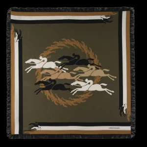 Longchamp Seidenschal 70^Damen Seidentücher