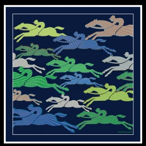 Longchamp Seidenschal 70^Damen Seidentücher