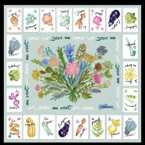 Longchamp Seidenschal 50^Damen Seidentücher