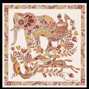 Longchamp Seidenschal 50^Damen Seidentücher