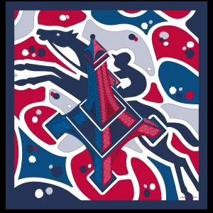 Longchamp Seidenschal 70^Damen Seidentücher