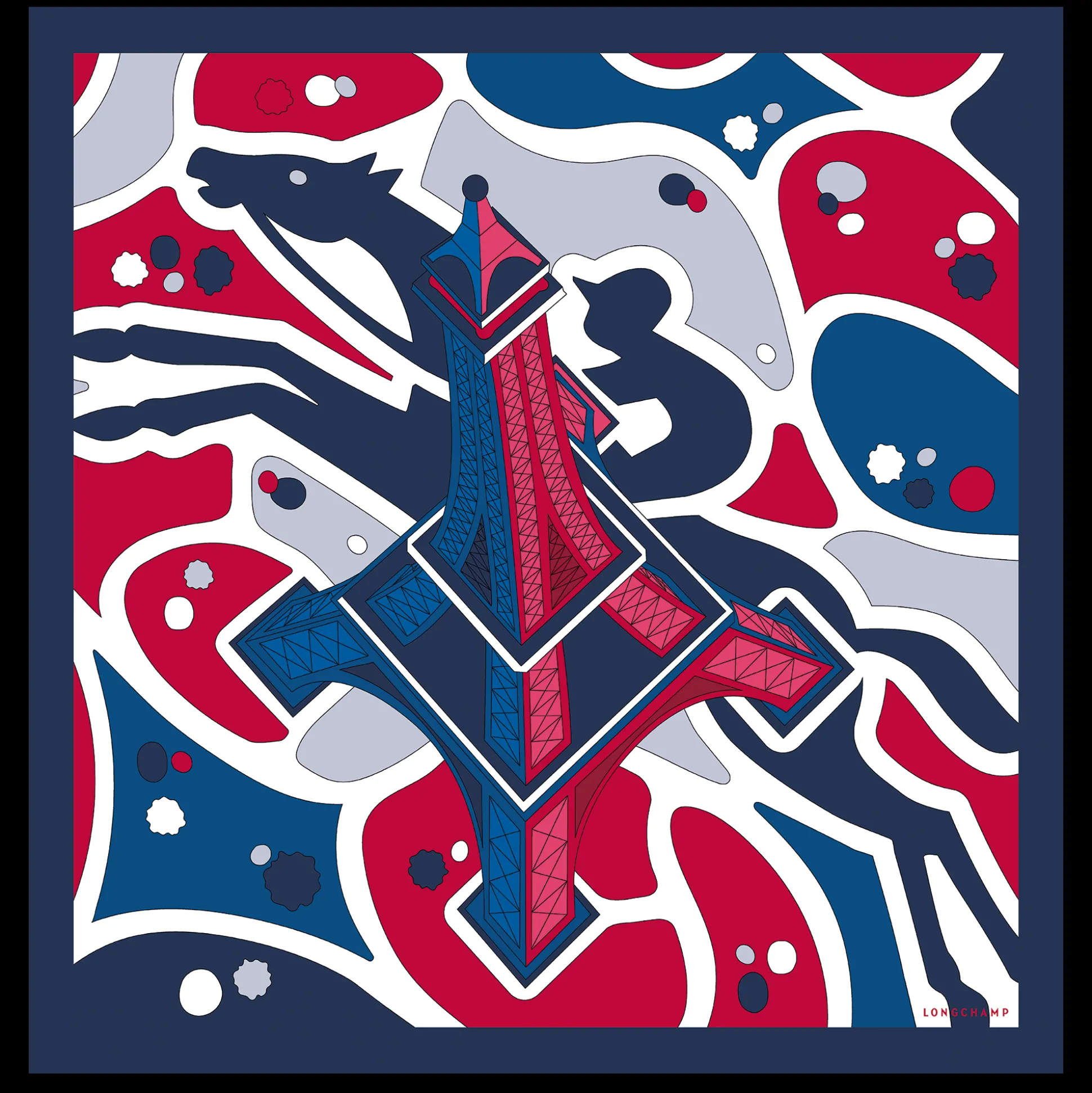 seidenschal__0-39.webp Longchamp Seidenschal 70^Damen Seidentücher