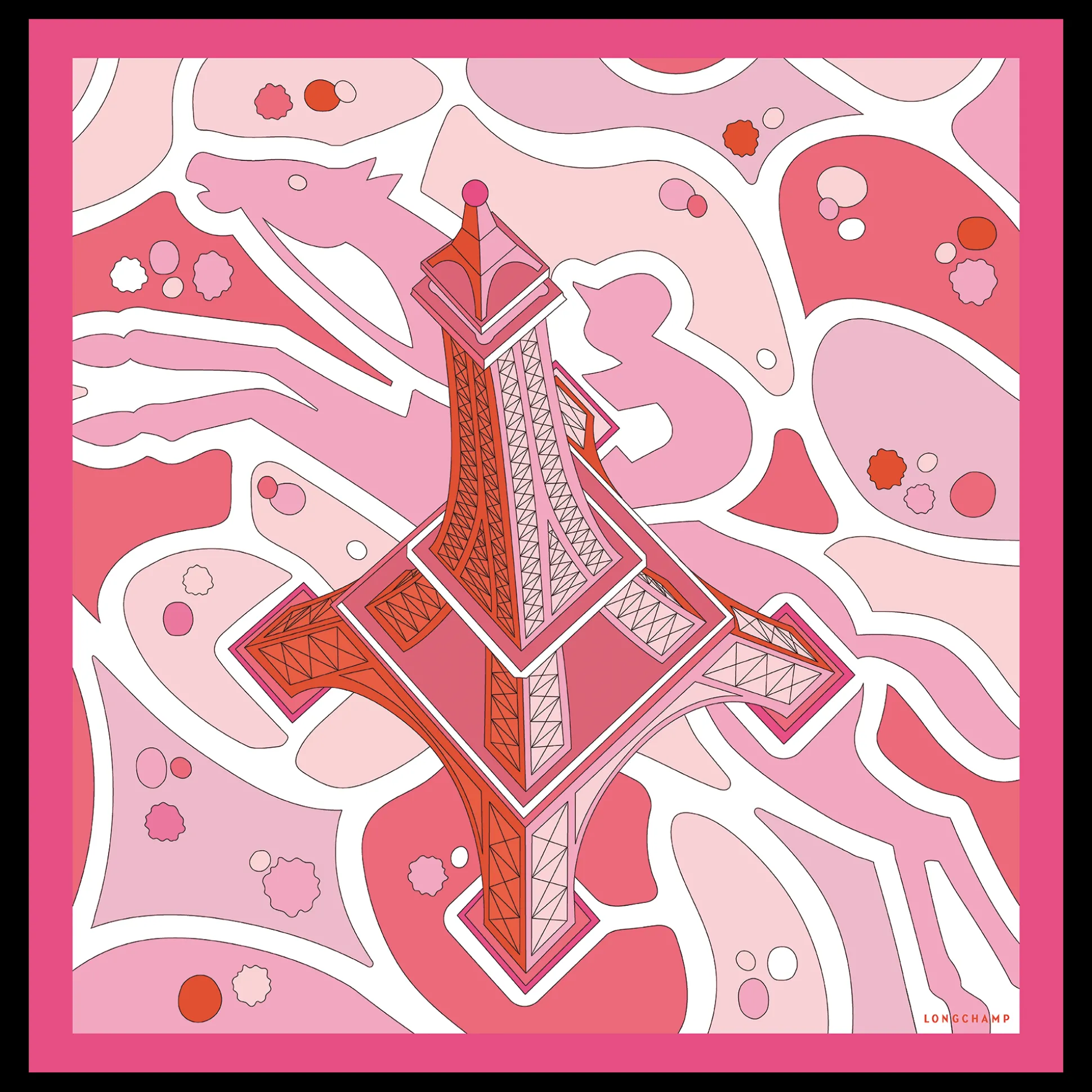 seidenschal__0-41.webp Longchamp Seidenschal 70^Damen Seidentücher