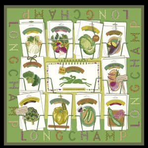 Longchamp Seidenschal 70^Damen Seidentücher